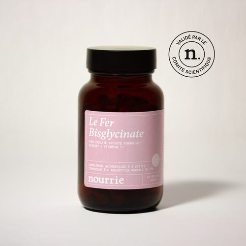 complément fer bisglycinate et vitamine c
